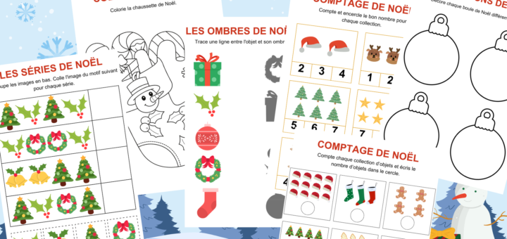 cahier activités noel ms gs