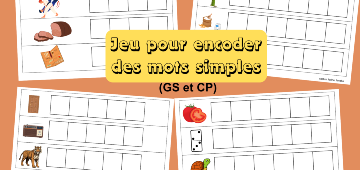 Jeu pour encoder des mots simples