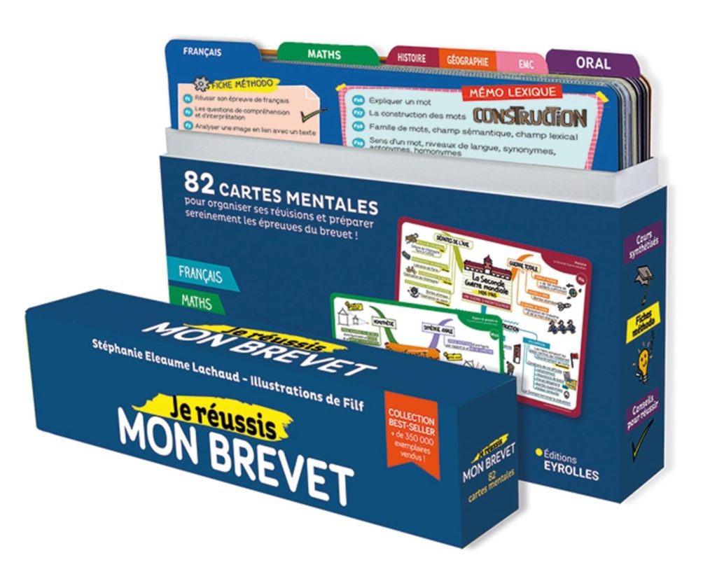 cartes mentales pour réviser brevet