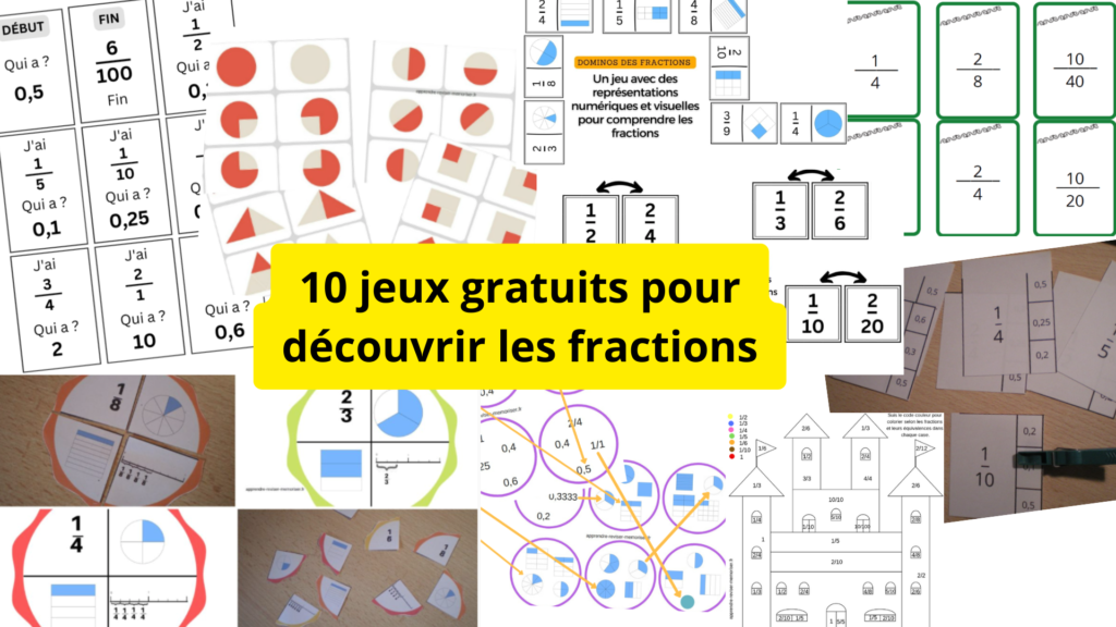 jeux gratuits apprendre fractions