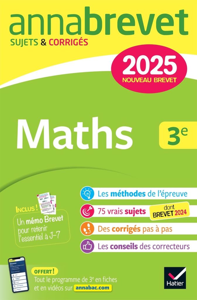 Calcul littéral annabrevet factorisation équation