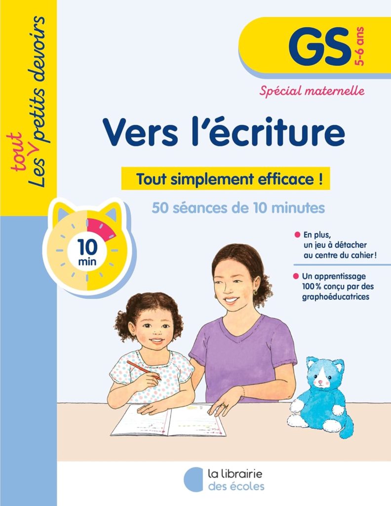 cahier écriture GS