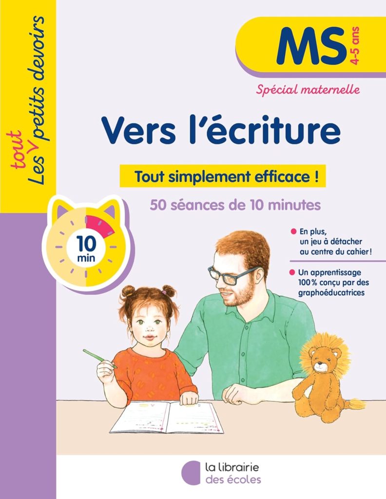 cahier écriture MS