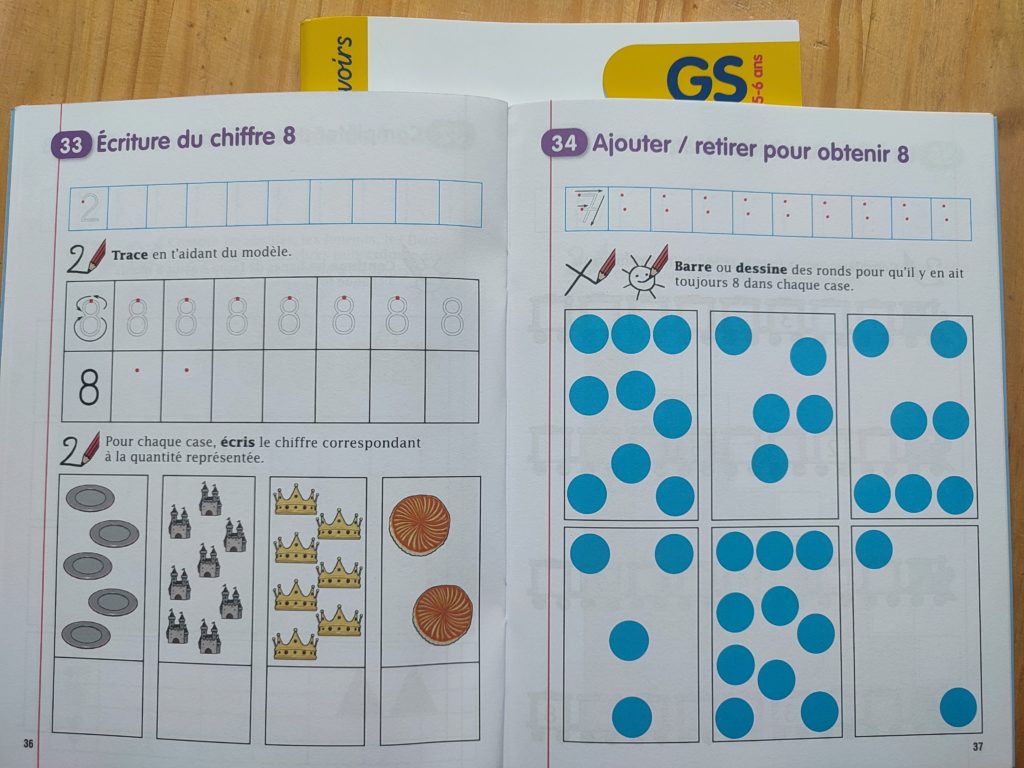exercice numération maternelle