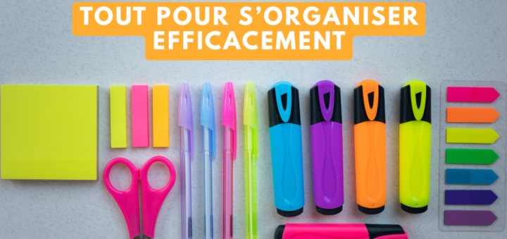 Fournitures de papeterie organiser