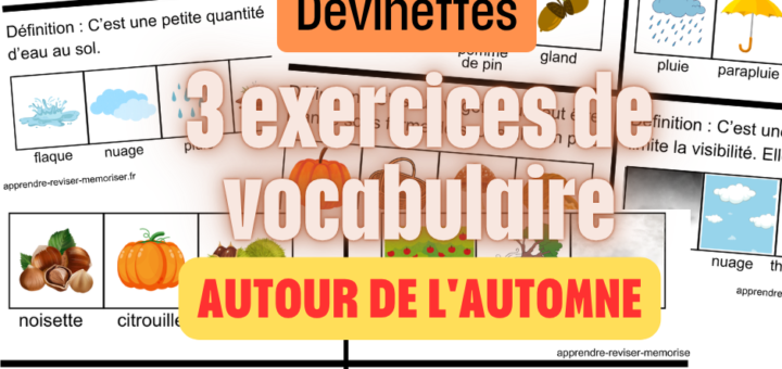 Devinettes automne