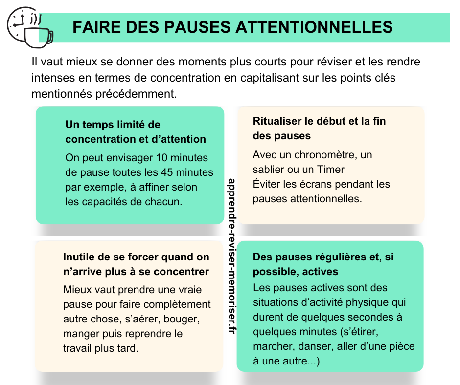 Faire des pauses attentionnelles