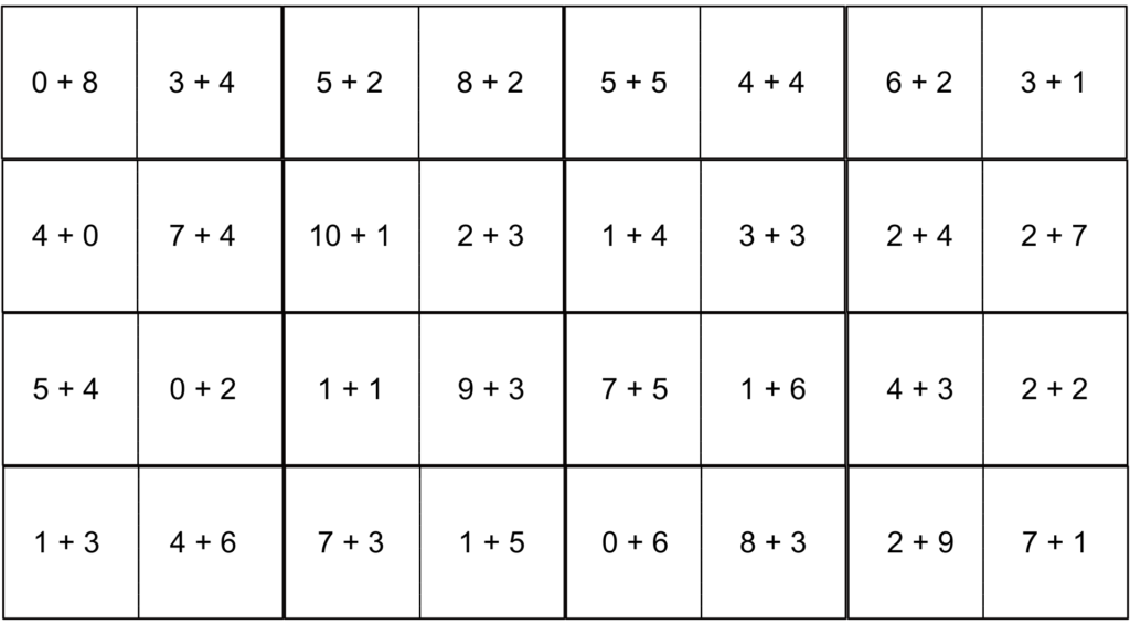 jeu additions cycle 2