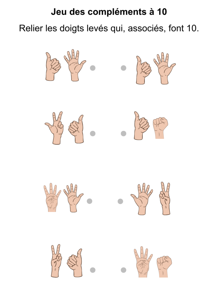 jeu complément à 10