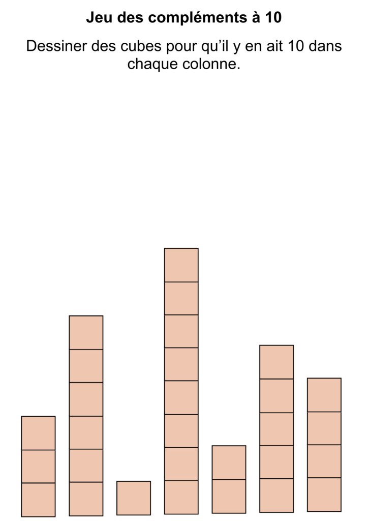jeu sur les compléments à 10