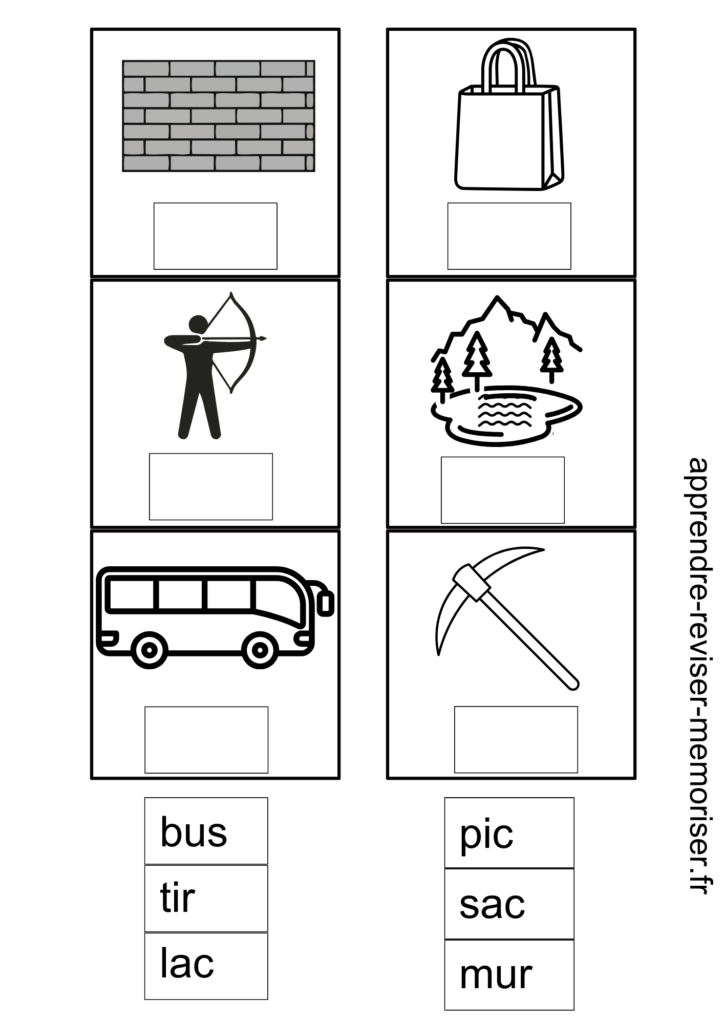 fiche de lecture grande section
