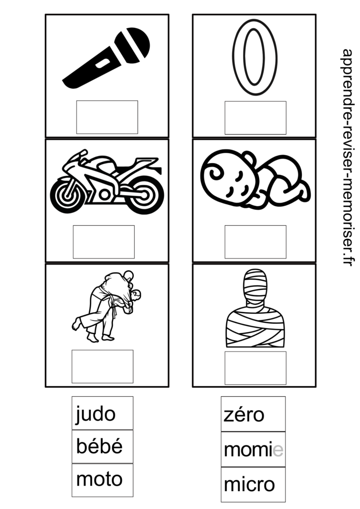 fiche lecture grande section