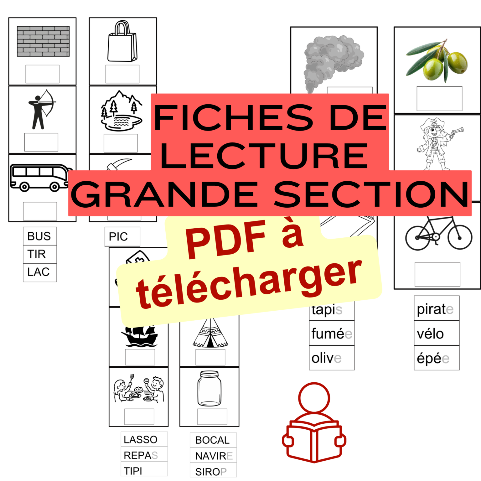 Fiche de lecture Grande Section - PDF à télécharger