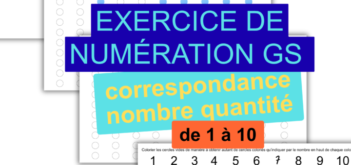nombre quantité GS