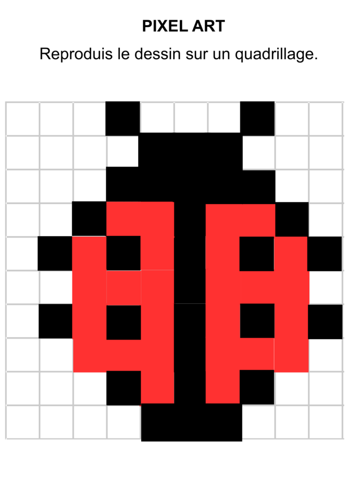 exemple pixel art enfants