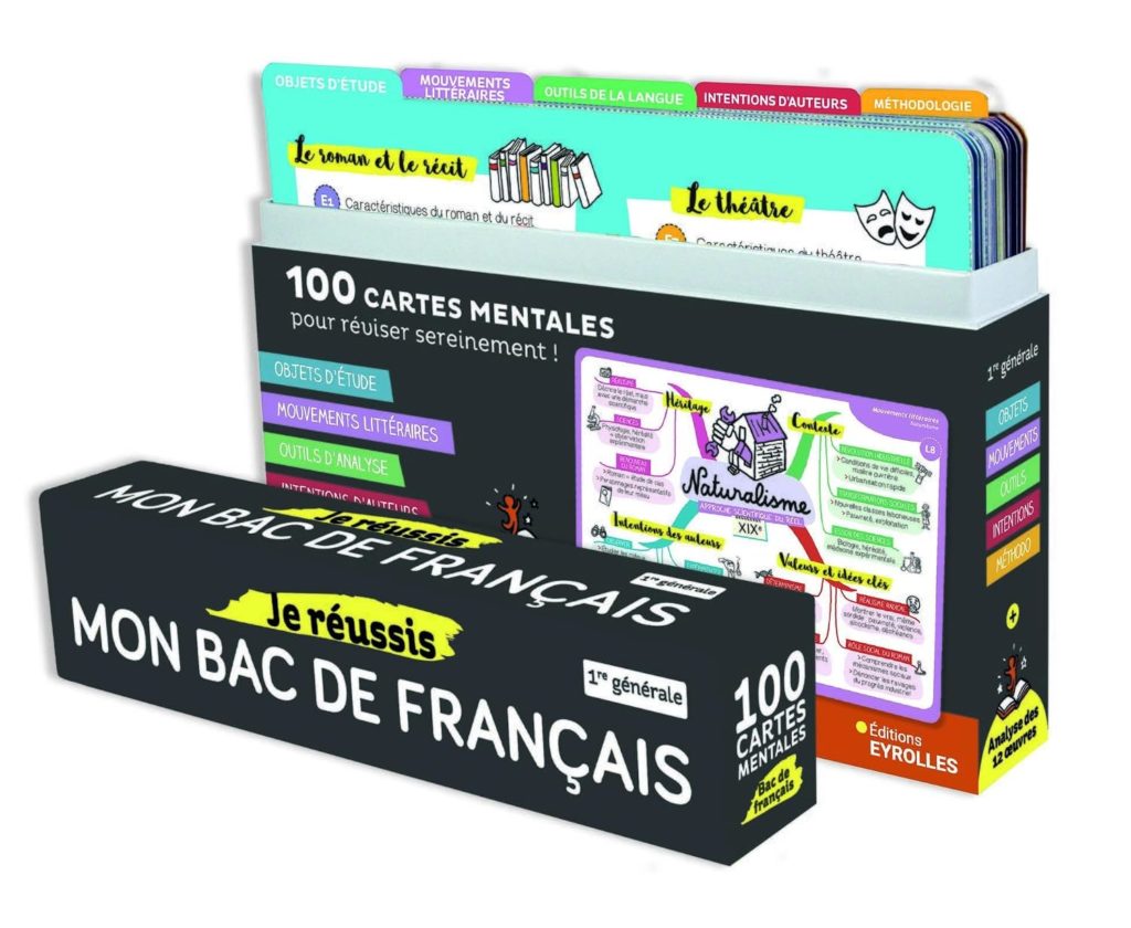 Coffret Cartes mentales bac fançais