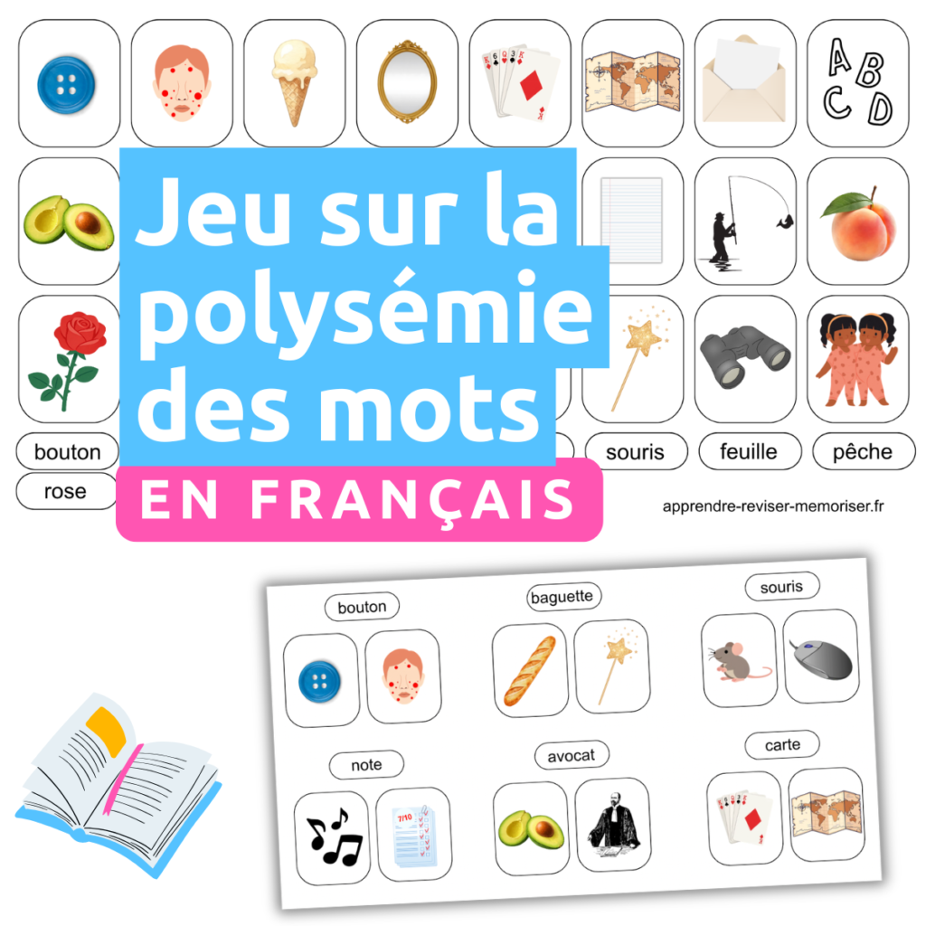 polysémie mots jeu