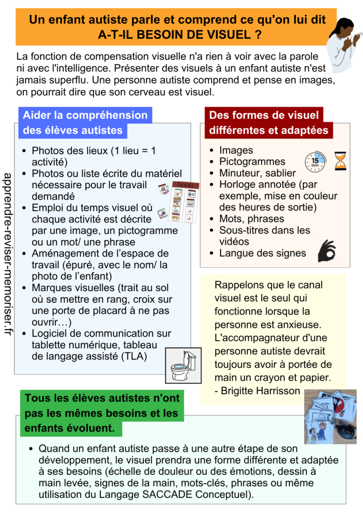 enfant autiste visuel