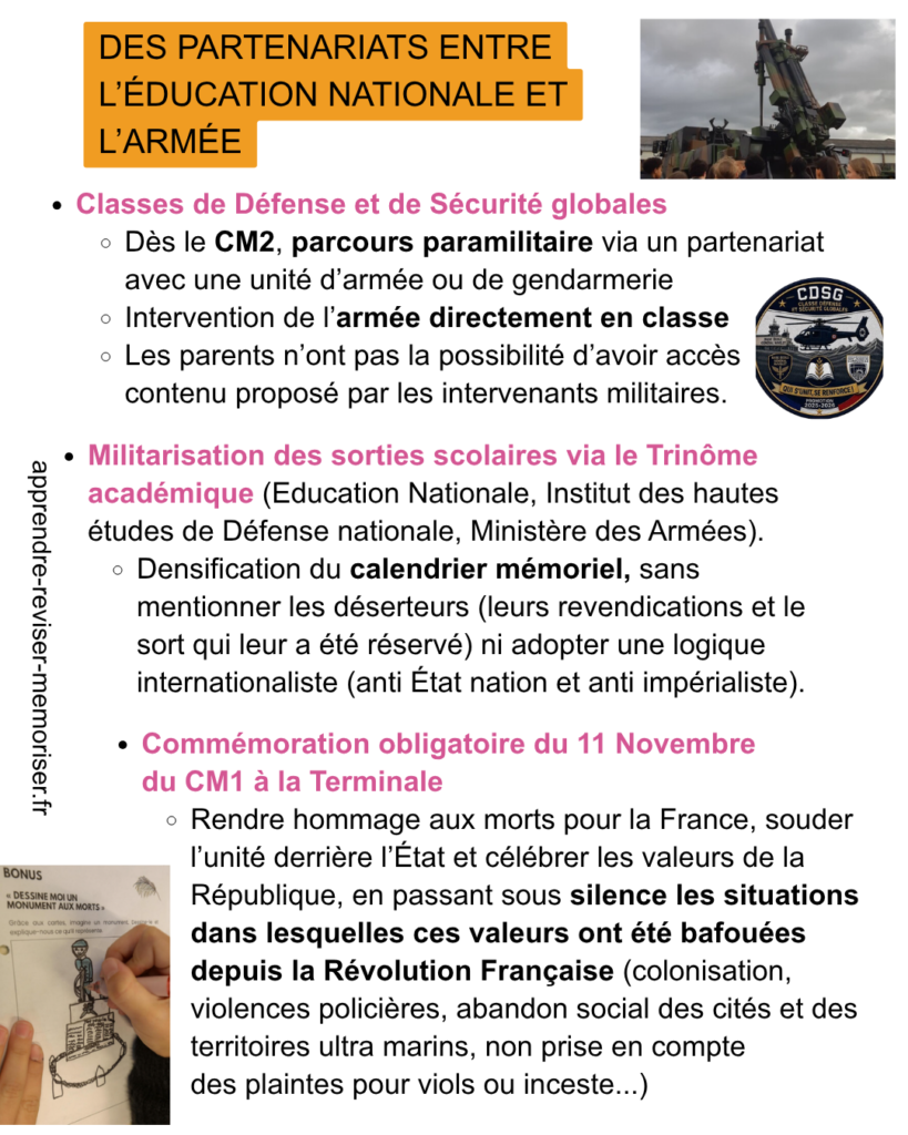 anti militarisme enfantisme